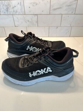 Hoka One One Bondi 7 - Black - Men's Size 9.5